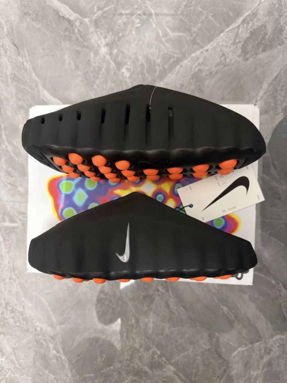 🎶New - Nike Mind 001 Slide “Black Chrome”